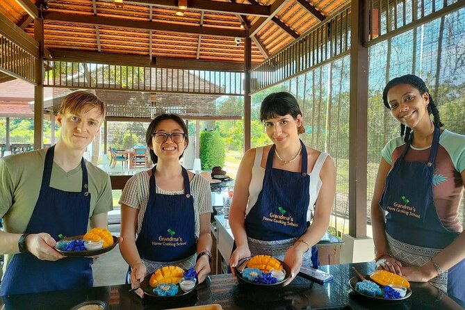 Evening Cooking Class in Traditional Pavilion with Beautiful Garden - Chiang Mai - Four dishes give you a well-rounded Thai meal