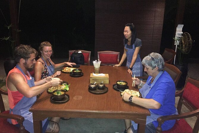Evening Cooking Class in Traditional Pavilion with Beautiful Garden - Chiang Mai - Your individual station keeps the class practical