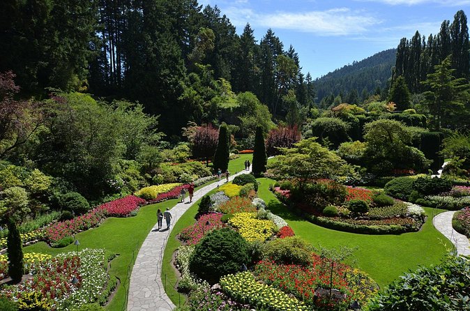 Experience Victoria and Butchart Gardens Premium Tour - Two hours among 55 acres at Butchart Gardens