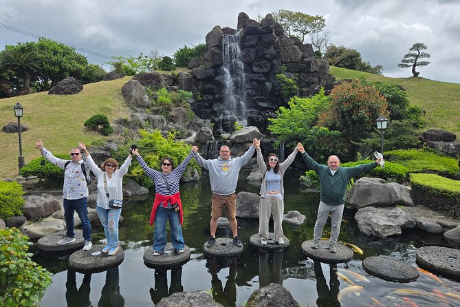 Explore Spirited Garden a Cultural Gem in Jeju - A closer look at the bonsai and stones