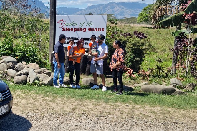 Fiji Local Village, Market, Temple & Garden of Sleeping Giant with Mud Pool Tour - Garden of the Sleeping Giant and its orchid paths