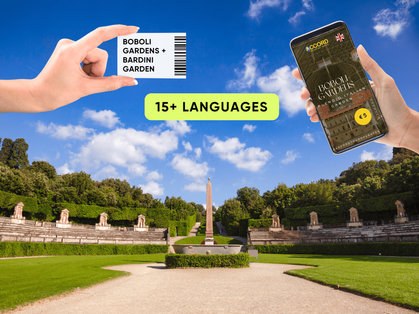 Florence: Boboli Gardens Reserved Entry Ticket & eBook - Buontalenti’s grotto and the garden’s theatrical side