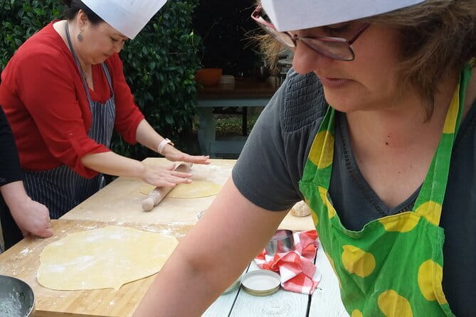 Florence Cooking Class with Wine Pairing in Mirella's Garden Home - Meet Mirella and Stefano over Tuscan food