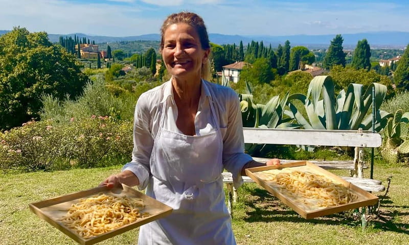 Florence: Culinary Experience in a Lemon House with Sunset and Enchanted Garden - A sunset kitchen just outside Florence