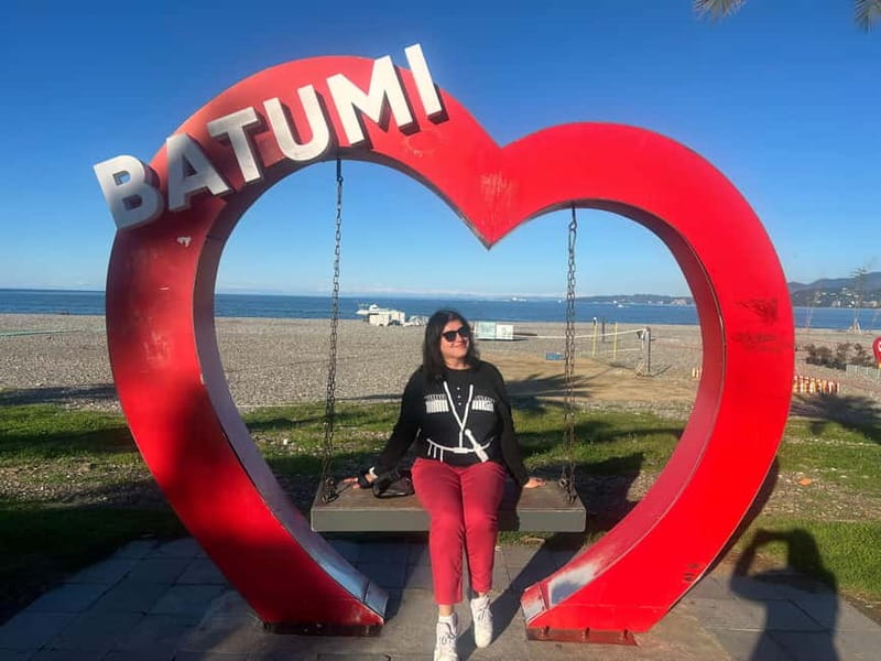 From Kutaisi: Batumi, Petra Fortress and Botanical garden - Meeting Ali and Nino