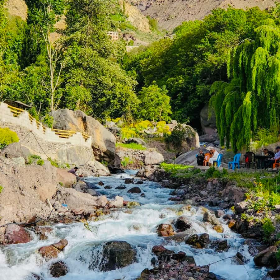 From Marrakech: Day Trip to Anima Garden and Imlil Valley - The drive through Asni Valley to Imlil