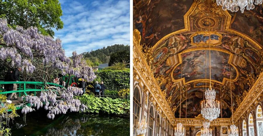 From Paris: Full day in Giverny & Versailles - Private Tour - Monet’s house and water garden in Giverny