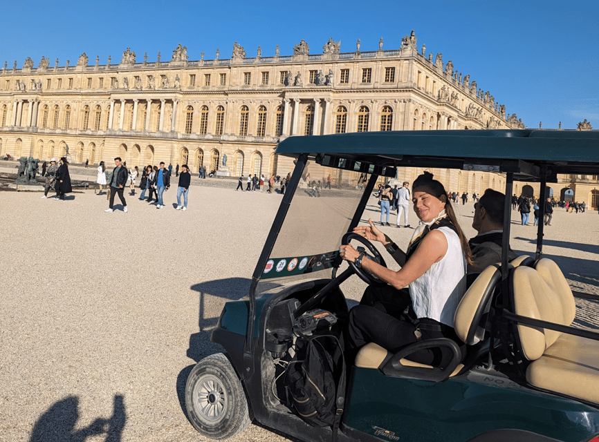 From Paris: Versailles Palace & Garden with Golf Cart - The gardens by private golf cart