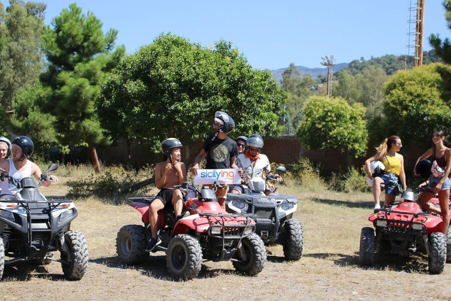 From Taormina: Off-Road ATV Tour Alcantara & Mount Etna - Guides, group pace, and the feel of the ride