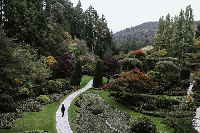 From Vancouver: Victoria, BC Ferry, Butchart Gardens Tour - Butchart Gardens in a 75-minute visit