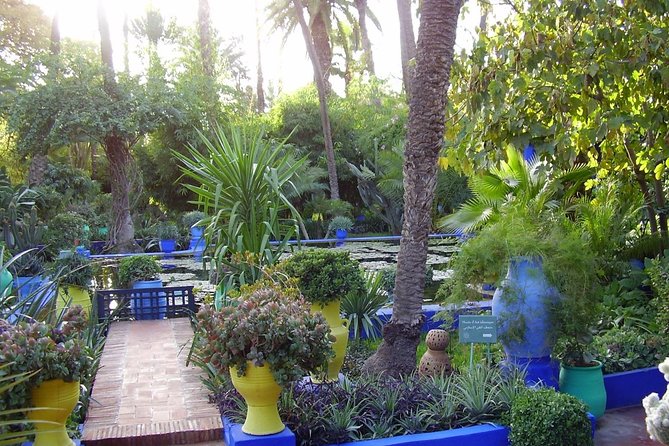 Full Day Marrakech Gardens Tour-The Gate Of Heaven - Le Jardin Secret: traditional design in the medina
