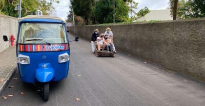 Funchal: Monte Tropical Garden & Toboggan Ride by Tuk Tuk