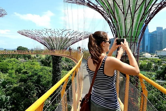 Garden by the Bay with two domes (Shared transfer) - Flower Dome: plants from five continents