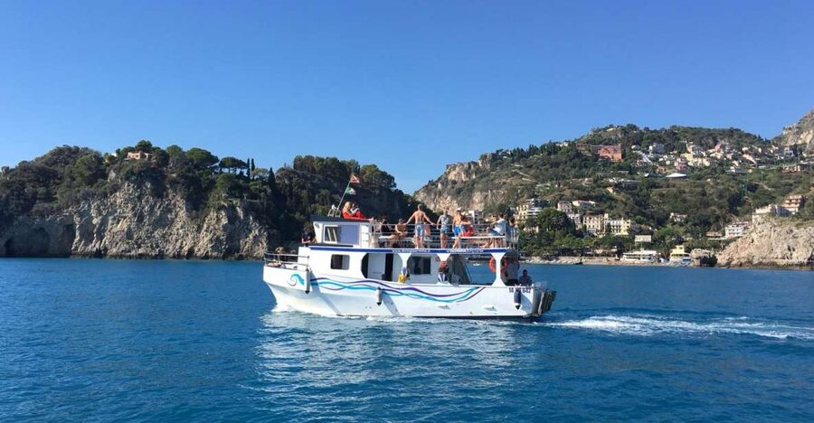 Giardini Naxos: Boat Trip Isola Bella with Snorkeling - The First 30 Minutes Along the Bay of Naxos