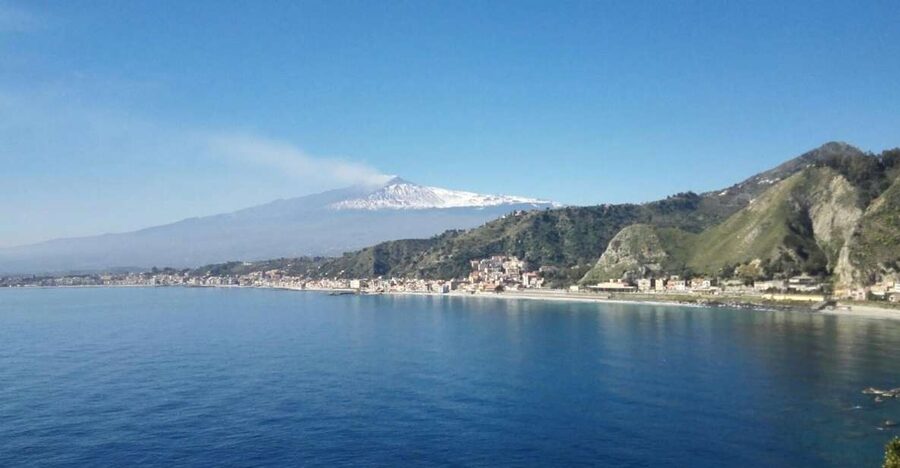 Giardini Naxos, Taormina and Castelmola Tour - Castelmola for the view toward Mount Etna