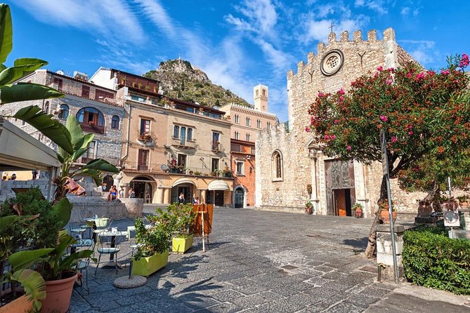 Giardini Naxos, Taormina and Castelmola-White Lotus-From Catania - Giardini Naxos begins with a quick coastal look