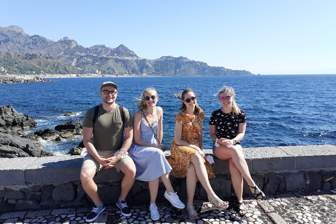 Giardini Naxos, Taormina and Castelmola-White Lotus-From Catania - Entering Taormina through its historic gates