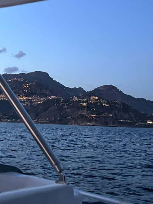 Giardini Naxos Taormina: Dolphin Watching Sunset Tour - Sunset behind Mount Etna