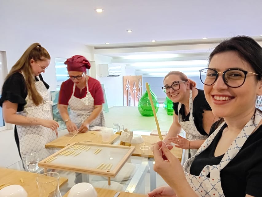 Giardini Naxos, Taormina: Food Class & Sicilian Tasting - Fresh pasta begins with flour and patience