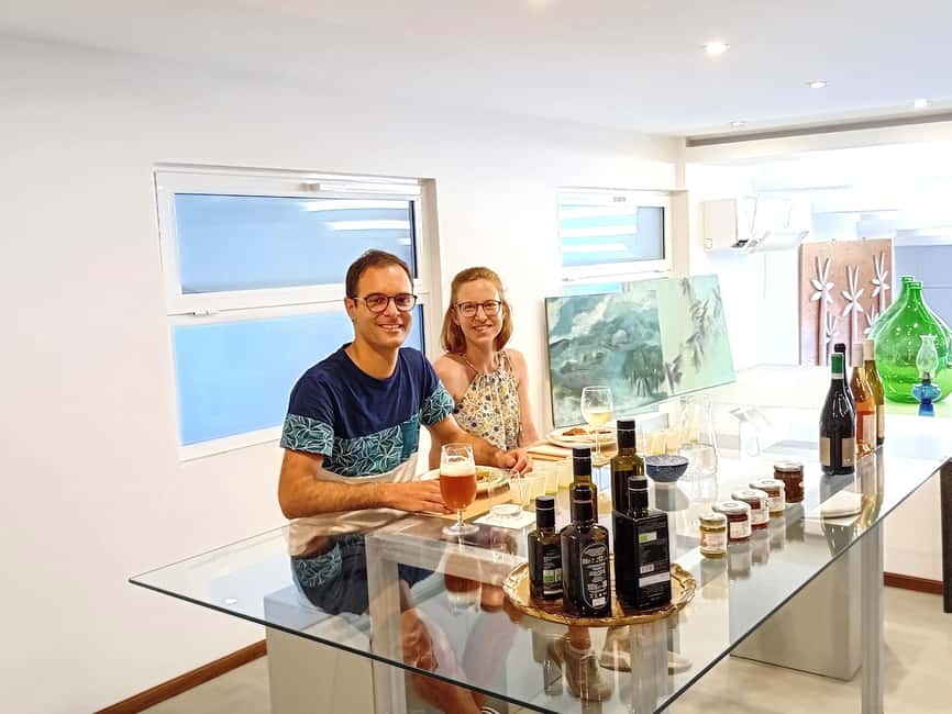 Giardini Naxos, Taormina: Sicilian Tasting Oil Wine Product - Nine sweet and savory Sicilian spreads