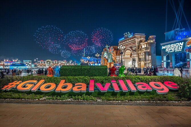 Global Village and Miracle Garden Tour With Private Transfers - Two very different Dubai attractions in one outing