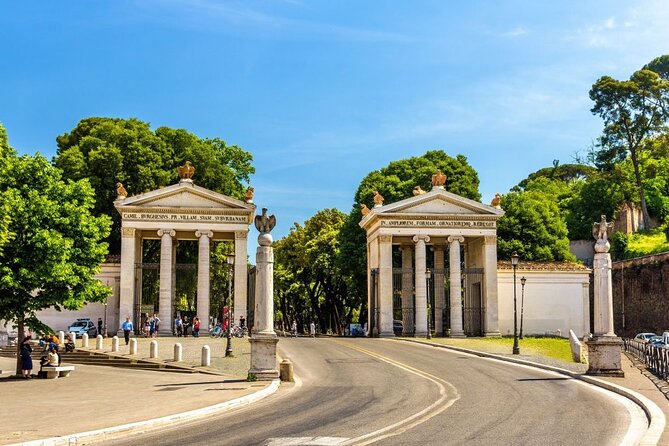 Golf Cart Mystery and Culture Private Tour in the Borghese Garden - The Temple of Aesculapius and the lake setting