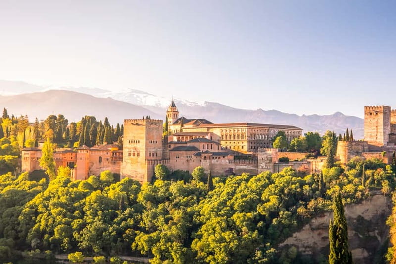 Granada: Gardens of the Alhambra and Generalife Regular Tour - The Alcazaba and Granada from above