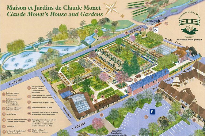 Guided tour of Claude Monet's house in Giverny by private car from Paris - Finding the water-lily ponds
