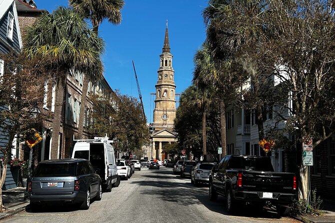 Historic Charleston: The Battery, Rainbow Row, St. Michael Church - St. Michael’s Church and the oldest surviving religious building