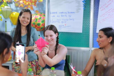 Lantern Boat Ride & Flower Lantern Making Class.