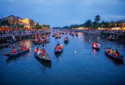 Hoi An Lantern Boat Ride on the Thu Bon River