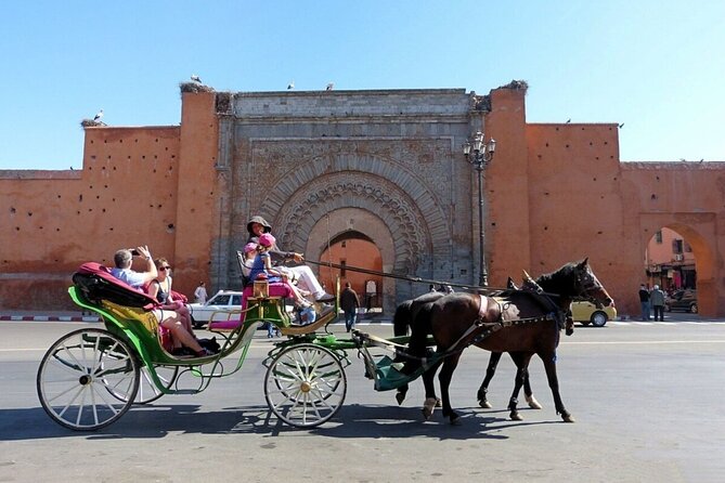 Horse and Carriage Ride with Majorelle Garden - Along the ramparts and through the city gates