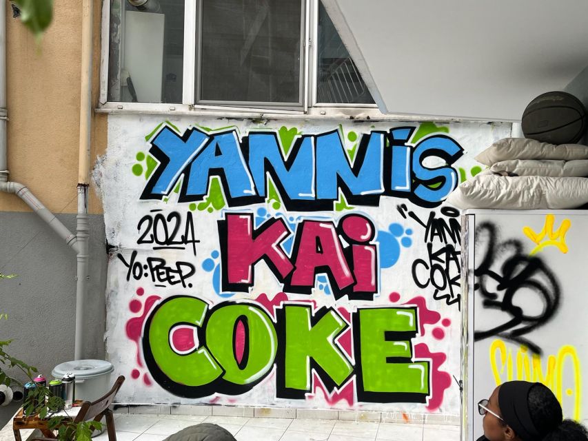 Istanbul: Do Street Art with Local Artists at Home Garden - From paper to the garden wall
