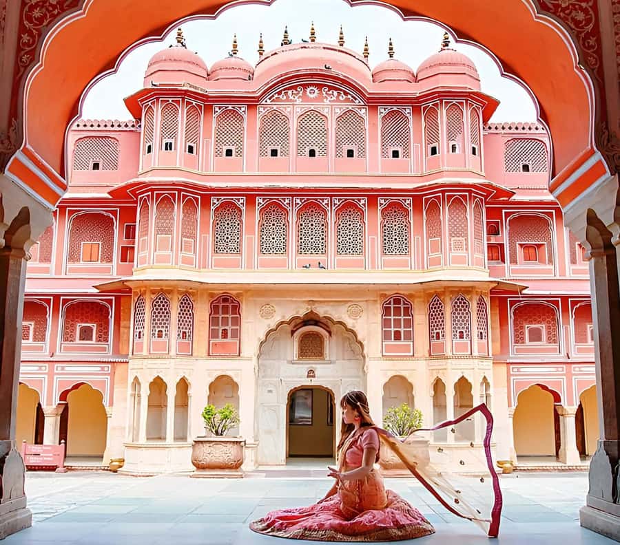 Jaipur: Half or Full Day Sightseeing Tour with Flower Market - Block printing explains Jaipur’s fabric trade