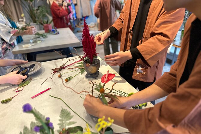 Japanese flower arranging (Ikebana) Experience/Workshop in Tokyo - Why the 90-Minute Format Works