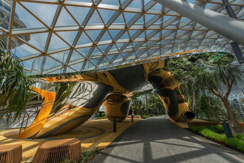 Jewel Changi Airport: Mirror Maze and Canopy Park Ticket - Foggy Bowls and the softer side of Canopy Park