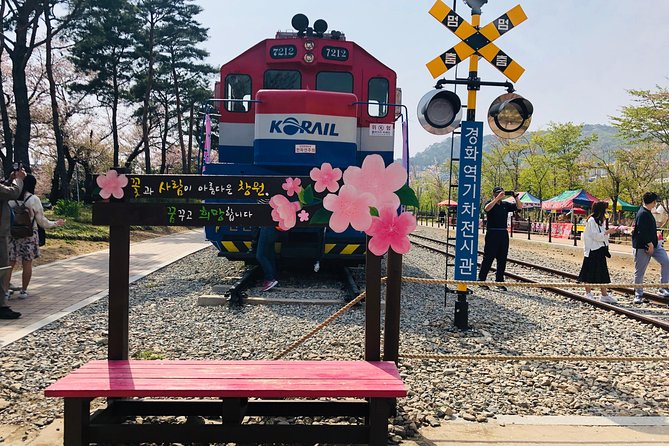 Jinhae Cherry Blossom + Busan Sunrise from Seoul - Gyeonghwa Station and the famous blossom road