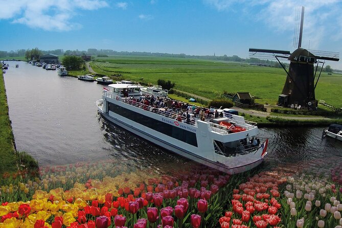 Keukenhof Gardens with Windmill Cruise & Transfer from Amsterdam - Warmond and the one-hour windmill cruise