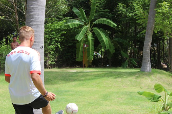 Koh Samui Footgolf & Botanical Gardens - Who will enjoy this most?