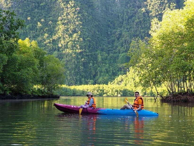 Krabi: A Kayaking Odyssey through Din Daeng Mangrove Maze - Ko Ha and the final water views