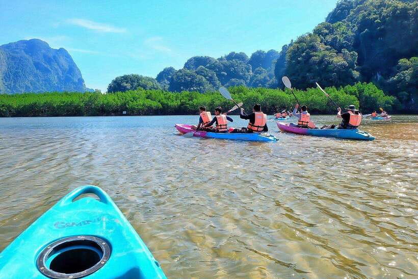 Krabi: A Kayaking Odyssey through Din Daeng Mangrove Maze - Khao Thong and the launch at Ao Thalane Pier