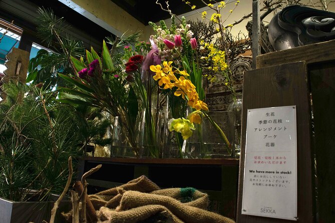 Kyoto Cultural IKEBANA Experience@SEKKA FLOWERS - How the location fits your Kyoto day