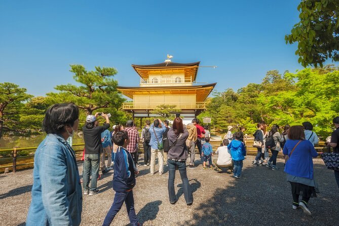Kyoto Golden Temple & Zen Garden: 2.5-Hour Guided Tour - Walking Toward the Golden Pavilion