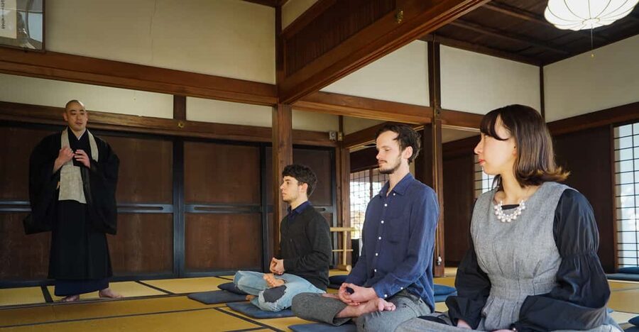 Kyoto: Zen Meditation and Garden Tour at a Temple with Lunch - Meeting at Tofukuji Station