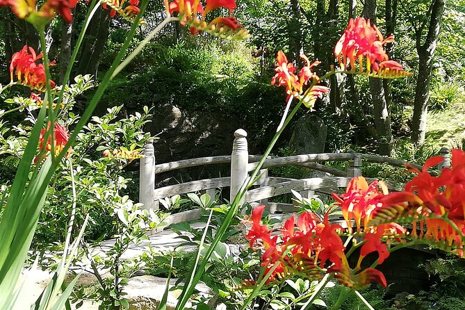 Lafcadio Hearn Japanese Gardens Admission Adult Ticket - The Japanese gardens and the view over Tramore Bay