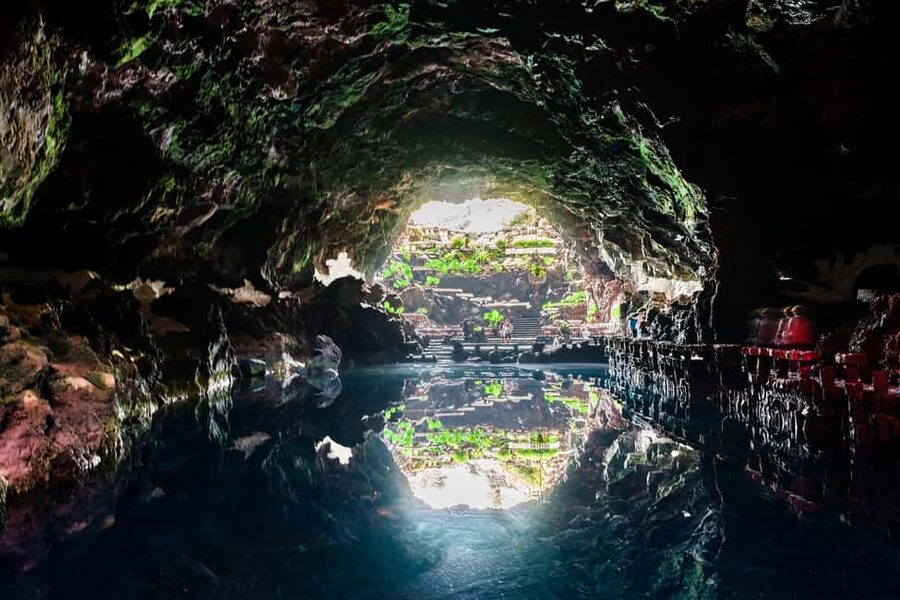 Lanzarote North Premium: Cueva Verdes, Jameos Agua, Mirador, and Cactus Garden - Jameos del Agua, where lava becomes architecture