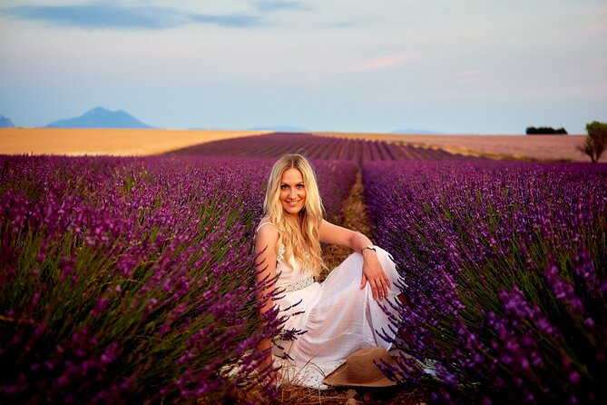 Lavender Field Photoshoot - Reaching the Best Lavender Field Near Valensole