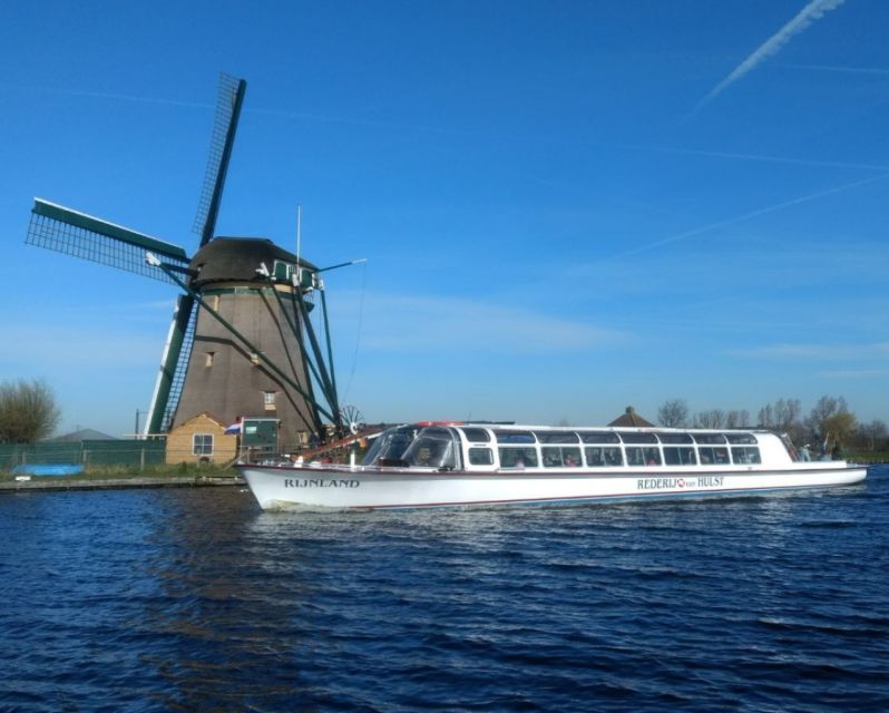 Leiden: Windmill and Countryside Cruise near Keukenhof - What you see from the Kagerplassen