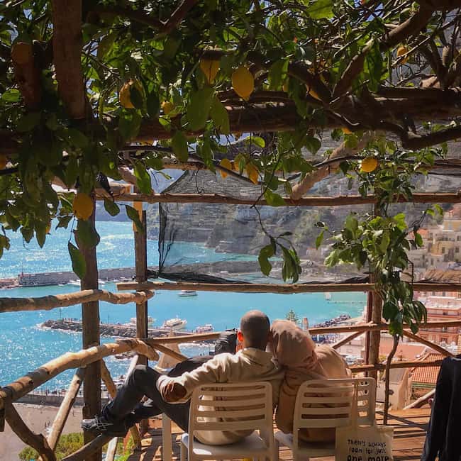 Lemons & Breathtaking Views: Amalfi Monumental Garden Tour - Lemonade, cake, and limoncello at the end