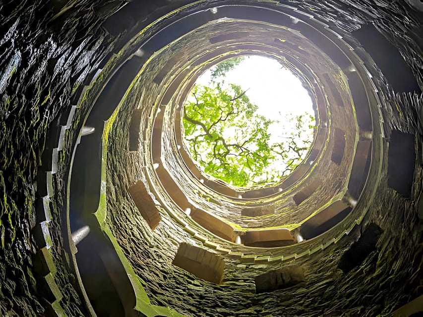 Lisbon: Sintra, Quinta Regaleira, Pena Gardens, Cascais Trip - Quinta da Regaleira’s tunnels and symbols